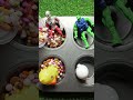 Viral Colorful Bath Challenge  Rainbow Colors Satisfying Video #Shorts#asmr