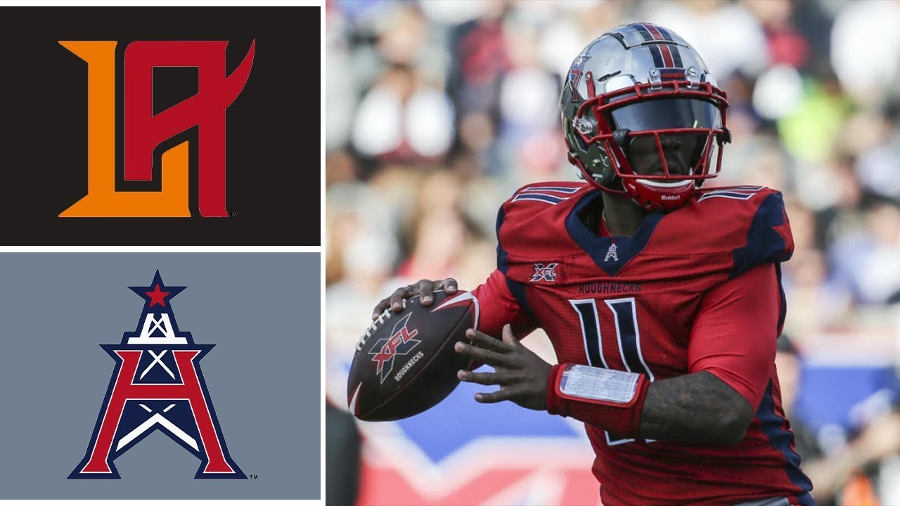 LA Wildcats vs Houston Roughnecks Highlights 2020 XFL Football