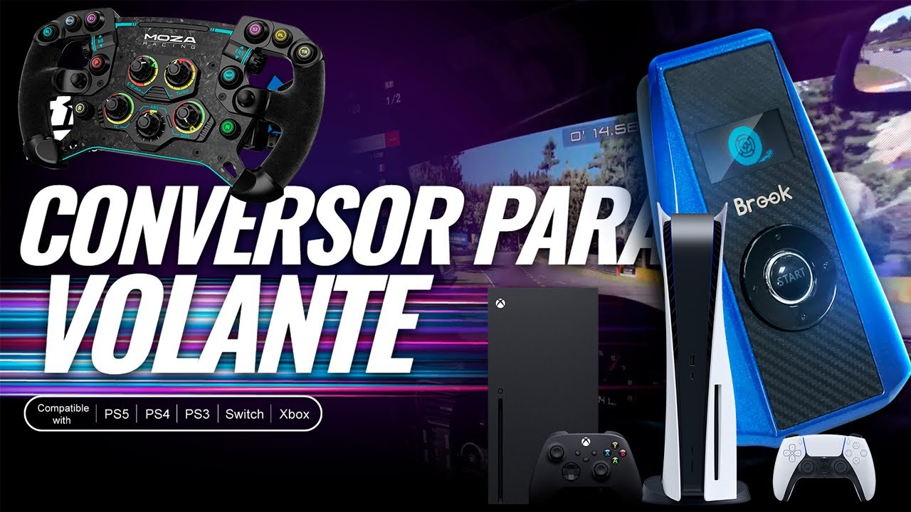 Para playstation5 ps5 jogos de corrida controlador gamepad volante lidar  com suporte - AliExpress