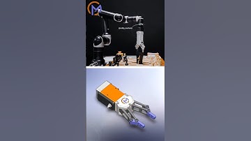 ⚡🤖 Electric power meets precision grip! #mechanical Principles | #solidworks #simulation #3dcad #fun