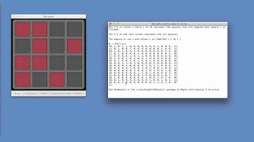 Lights Out and Linear Algebra 2/3 - Mathapptics
