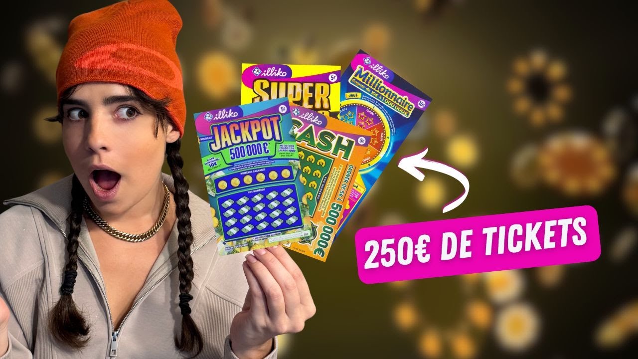 250€ DE TICKET À GRATTER... Combien j'ai gagné?