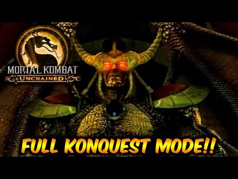 MORTAL KOMBAT UNCHAINED *FULL* KONQUEST WALKTHROUGH!! (NO COMMENTARY) 1080p 60 FPS (2022)