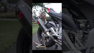 Which motorcycle exhaust sounds better?