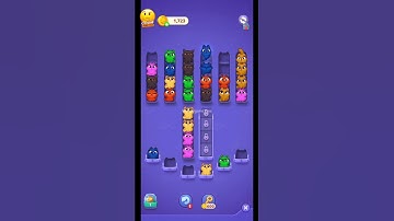 Kitty Sort level 21 - Gameplay walkthrough #shorts #cat #puzzlegame