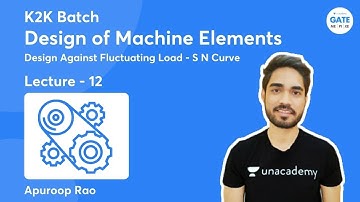 Design of Machine Elements | L:12 | Design Against Fluctuating Load - S N Curve  |  Apuroop Rao