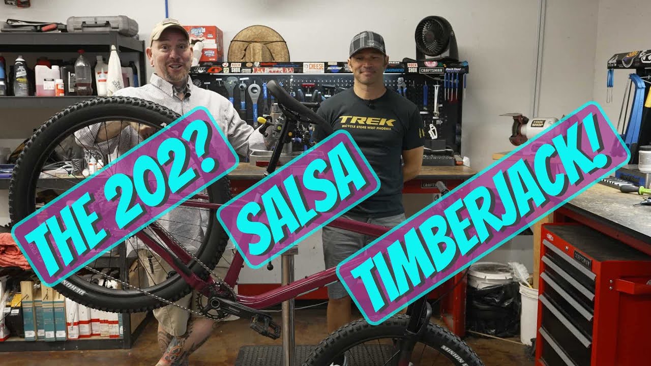Salsa's 2022 TimberJack. A fun 