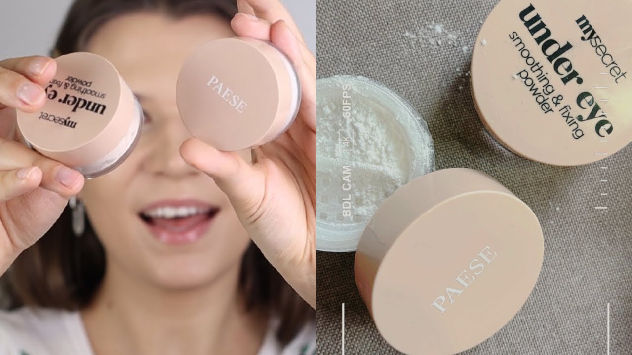 VLOGMAS | KTÓRY LEPSZY? PUDRY WYGŁADZAJĄCE POD OCZY PAESE PUFF CLOUD ORAZ MY SECRET UNDER EYE POWDER