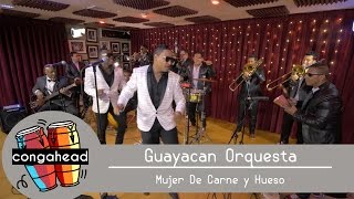 Video thumbnail of "Guayacan Orquesta performs Mujer De Carne y Hueso"