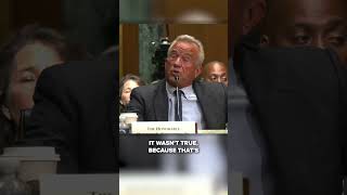 RFK Jr. says the CDC and government lied about COVID and vaccines during Senate hearing