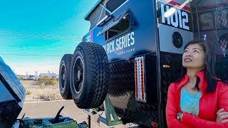2019 Black Series HQ12 and HQ17 Overland Trailer Sand & Water Expo Lake Havasu