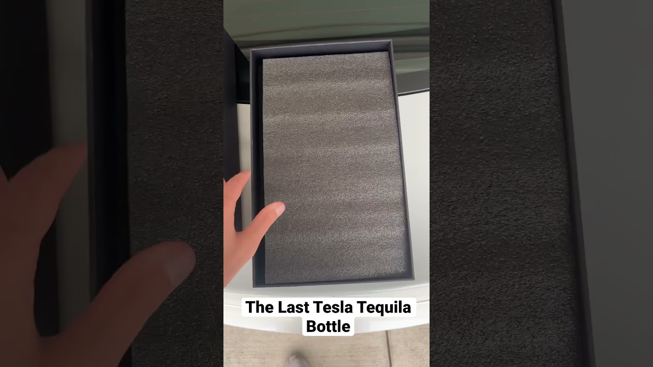 The Last Tesla Tequila Bottle 