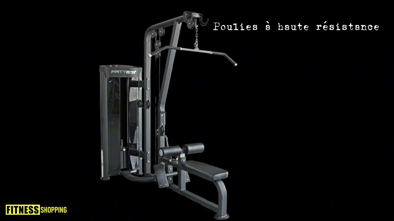 Lat Pulldown / Low Row Dual Professionnel Modèle Neuf