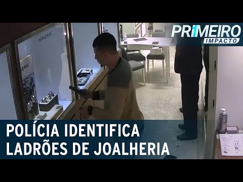 RJ: polícia identifica bandidos que assaltaram joalheria em shopping | Primeiro Impacto (06/07/22)