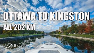 A Tour of the Rideau Canal - Awesome Places to Visit From Ottawa to Kingston