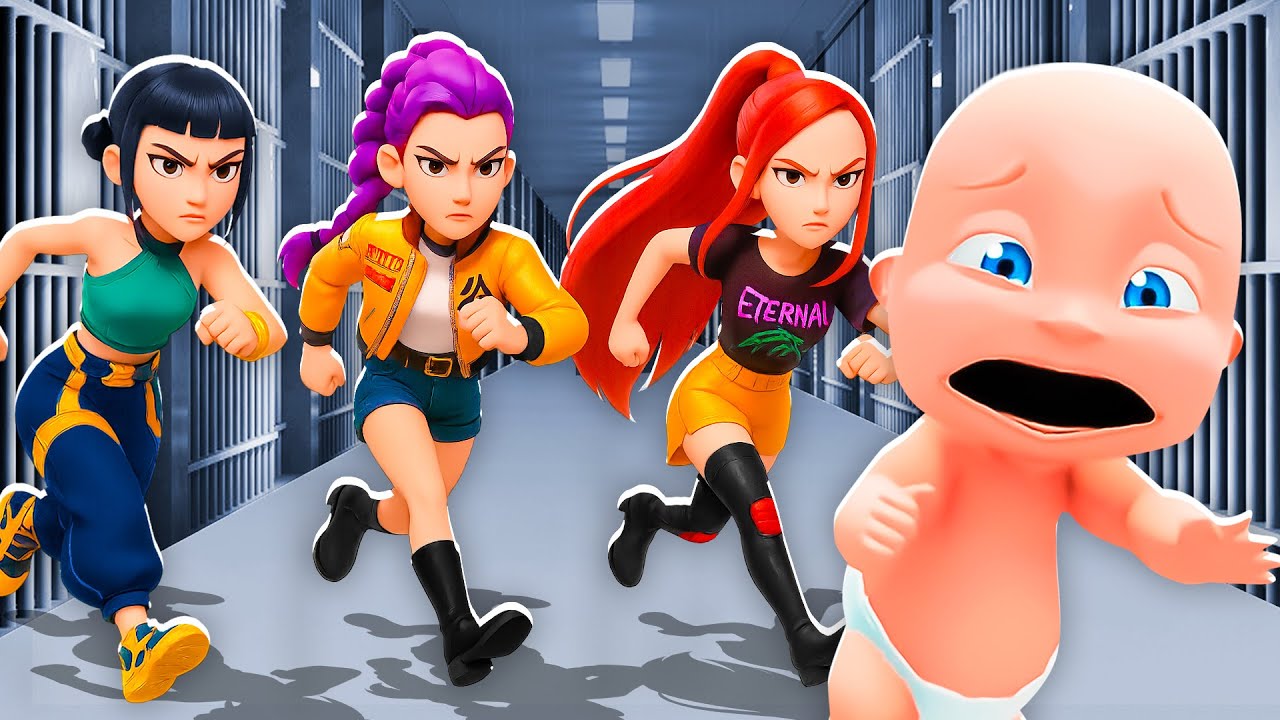 BABY ESCAPES KPOP DEMON HUNTERS PRISON!