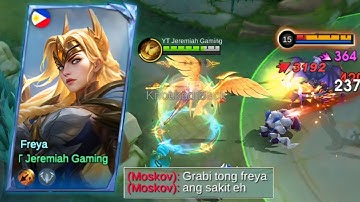 FREYA CRITICAL BUILD IS META🤫 ( MUST TRY ) FREYA BEST BUILD 2025 - MLBB