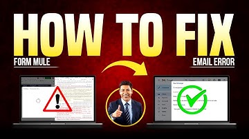 How to Fix the FormMule Email Error in Google Sheets
