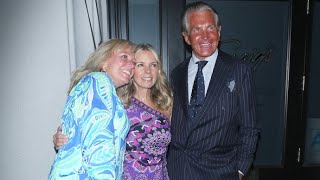 George Hamilton's Tan Game Is Strong As He Poses With A Fan At Craig's