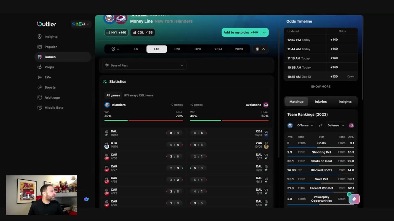 NFL Betting Insights (and maybe some hockey!) with Adam Rosenberg