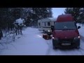 snow camping, заполярный караванинг, caravaning to north of polar circle