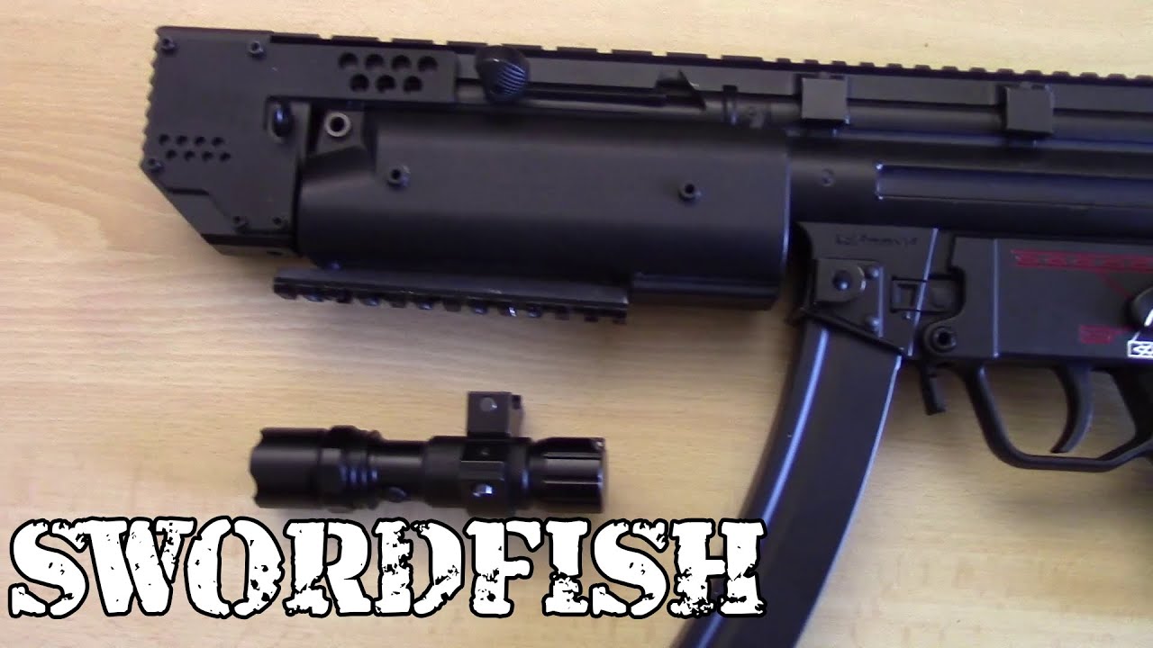 Swordfish per MP5 swat team airsoft (ita) YouTube