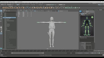 Character Creator 3 to Maya Workflow - Human IK