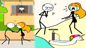 WEEGOON Game - Draw Drag Delete Pin Pull To Something - All Levels 1-60 - Stickman Funny Puzzle Game