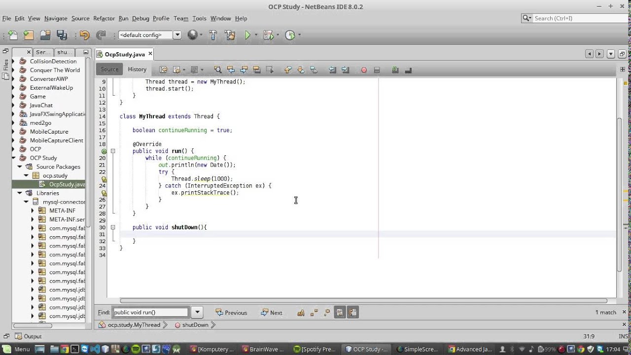 JavaThreads stop using volatile variable flags YouTube