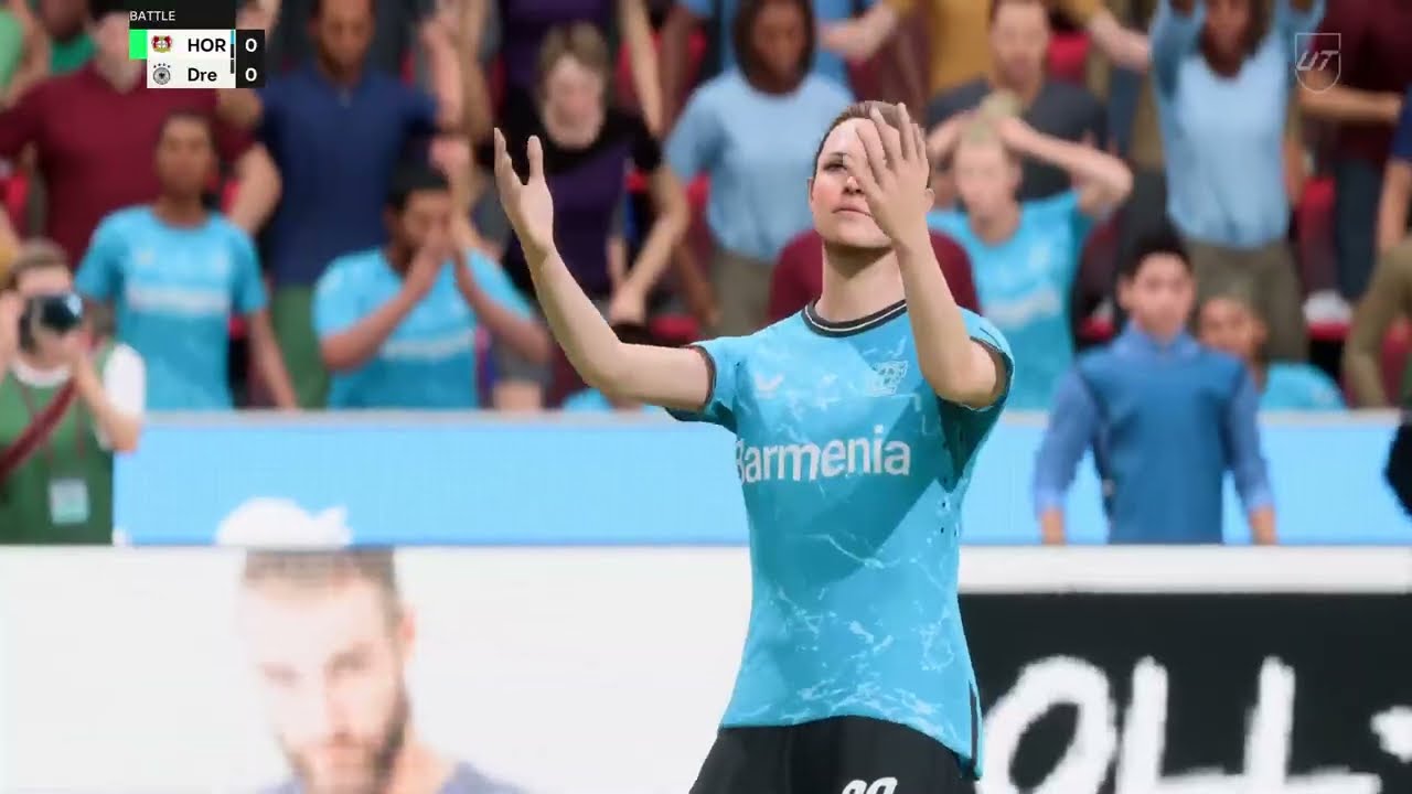 EA SPORTS FC 24 Squad Battle Mary Fowler as GK