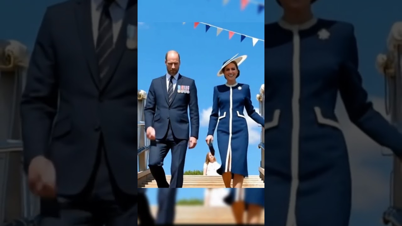 Royal Arrival  William & Kate's Gracious Entrance!