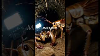 You’ve Never Seen This Tiny Creature Before 😱🐜 #wildlife #microanimals #tinyworld #photography