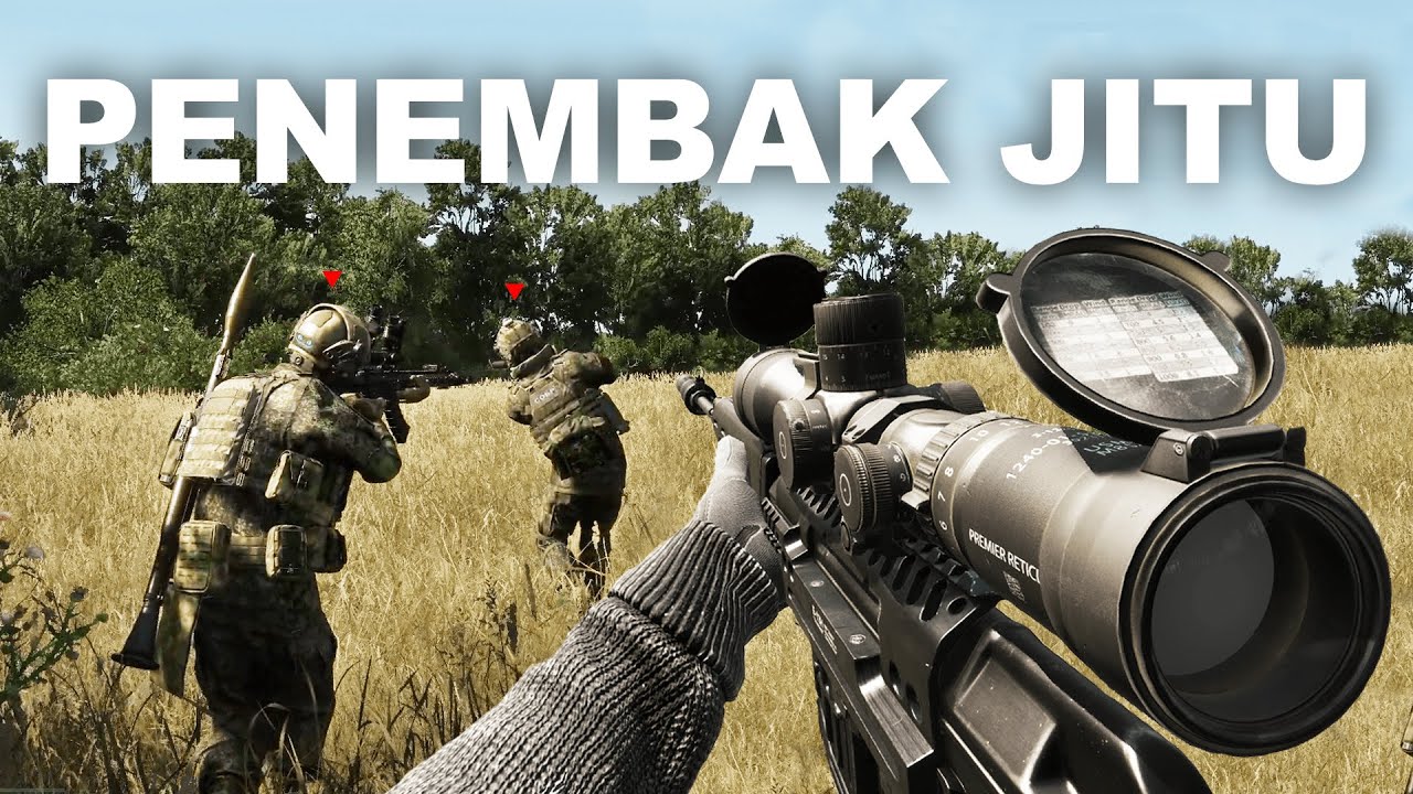 Pasukan Militer Tim Penembak Jitu Di Garis Belakang Pertahanan Musuh - Arma Reforger