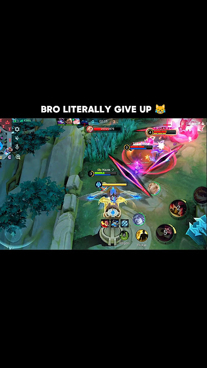 Bro Literally Give Up 😹#mobalegends5v5#moba5v5english#moba5v5pippin #harley
