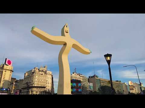 Dancing obelisc