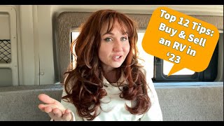 TOP TIPS: Buy or Sell an RV in 2023