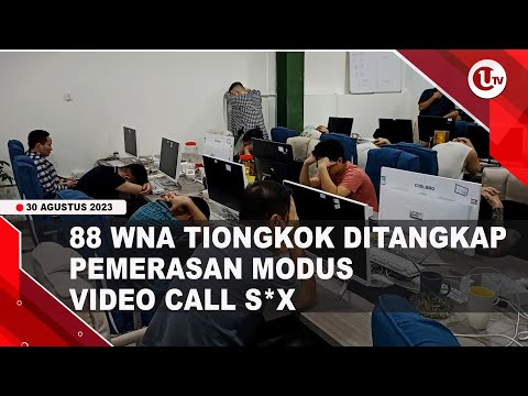 88 WNA TIONGKOK DITANGKAP LAKUKAN KEJAHATAN LOVE SCAMMING | U-NEWS