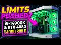 I Pushed the Limits with a $4000 Gaming PC | RTX 4080 & i9-14900K Build