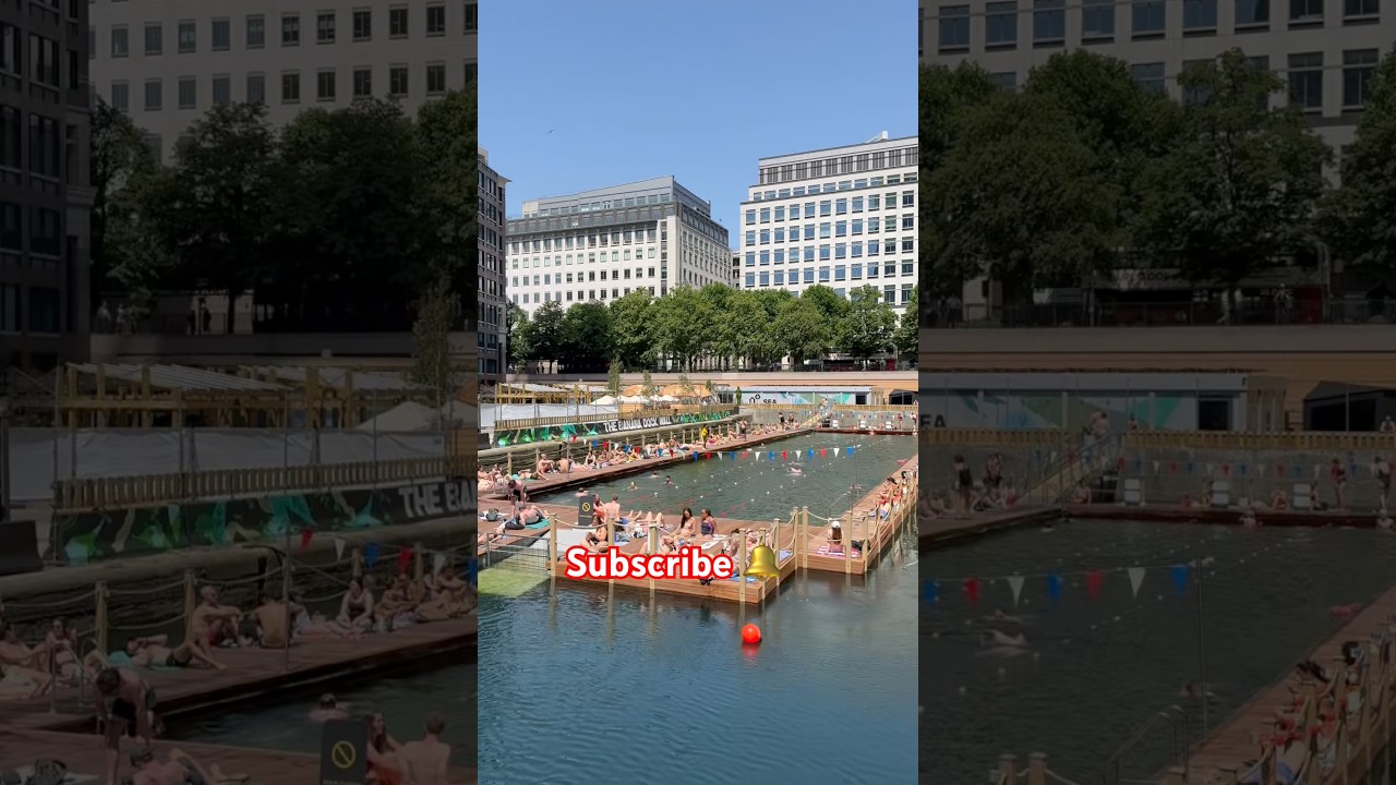 Summer sea lanes are back in London #padachari #friends #family #summer #swimming #love #london
