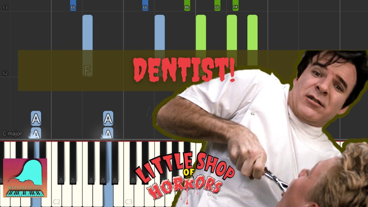 Dentist! Little Shop Of Horrors Piano Tutorial