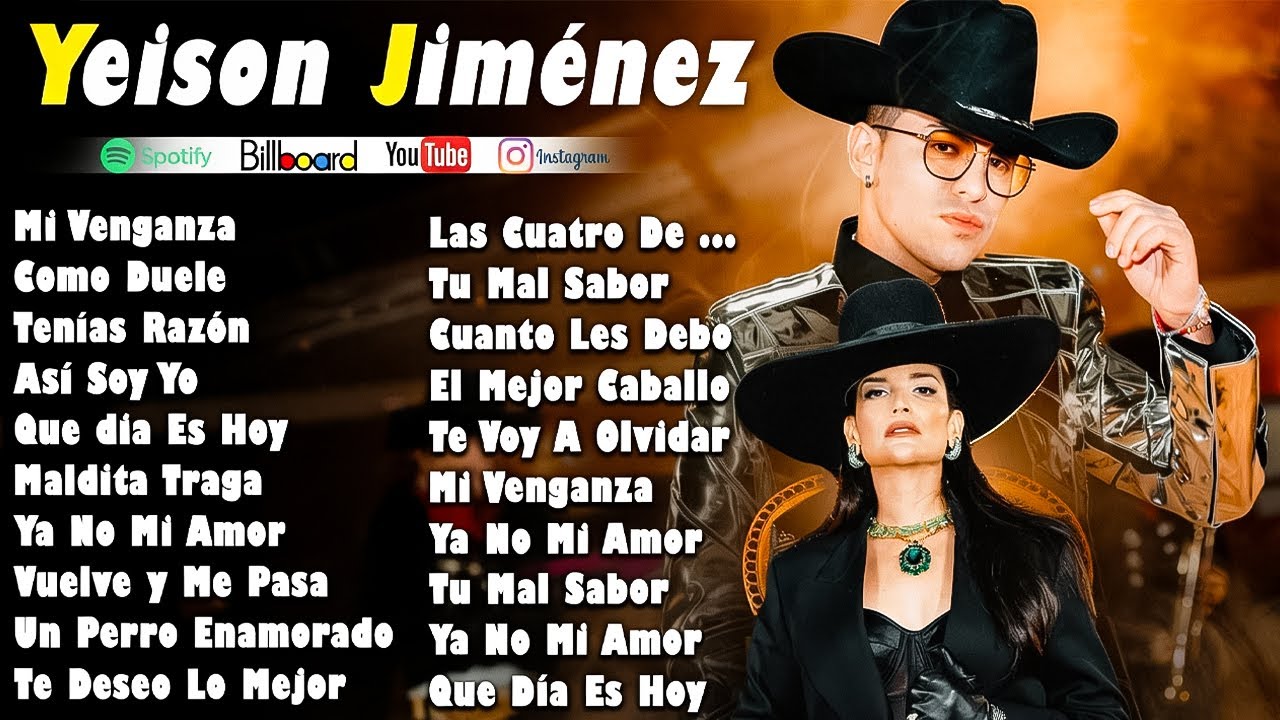Yeison Jimenez Grandes Exitos Enganchados🕊️🔥Sus Mejores Éxitos 2026