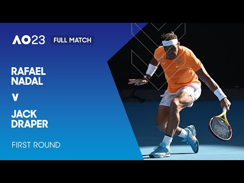 Rafael Nadal v Jack Draper Full Match | Australian Open 2023 First Round