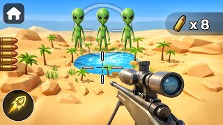 Sniper 3D: Alien War - Android GamePlay #4 screenshot 2