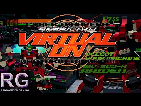 Virtual On Oratorio Tangram - Sega Dreamcast - Raiden Arcade Ver. 5.2 playthrough [HD 1080p 60fps]