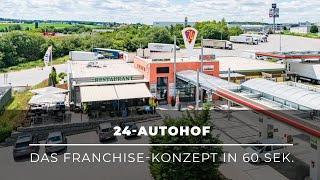 Autobahn-Raststätte Eröffnen Mit 24-Autohof Prämiertes Lizenzsystem In 60 Sek. Erklärt