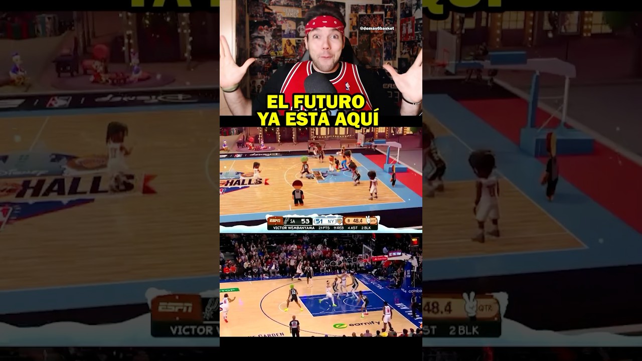 WATCH: EL FUTURO DE LOS DEPORTES #disney #nba #basketball