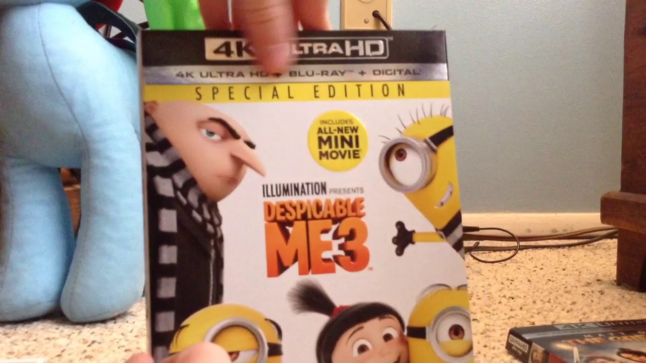 Despicable Me 3/The Great Wall 4K Unboxing