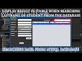 Search data from MySQL Database - Netbeans 17 with MySQL Server Database - Java with Maven