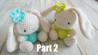 (crochet) Pt2: How To Crochet an Amigurumi Rabbit  Yarn Scrap Friday