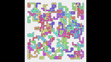 Move and static. Draw by openFrameworks